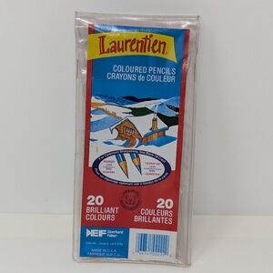 Laurentien Pencil Crayons Case 20 Vintage Empty